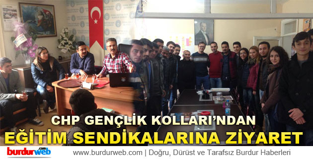 CHP Gençlik Kolları’ndan Eğitim Sendikalarına Ziyaret