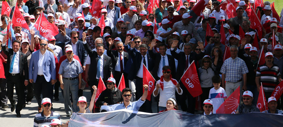 Burdur CHP’den İktidar Yürüyüşü