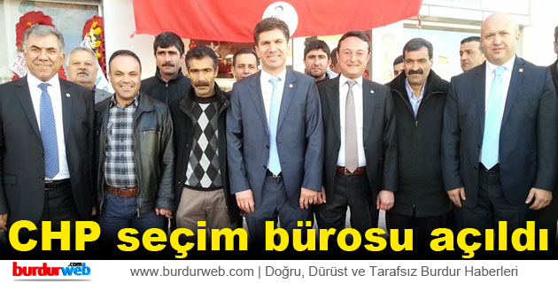 CHP seçim bürosu açıldı