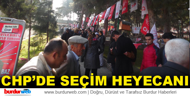 CHP’de Seçim Heyecanı