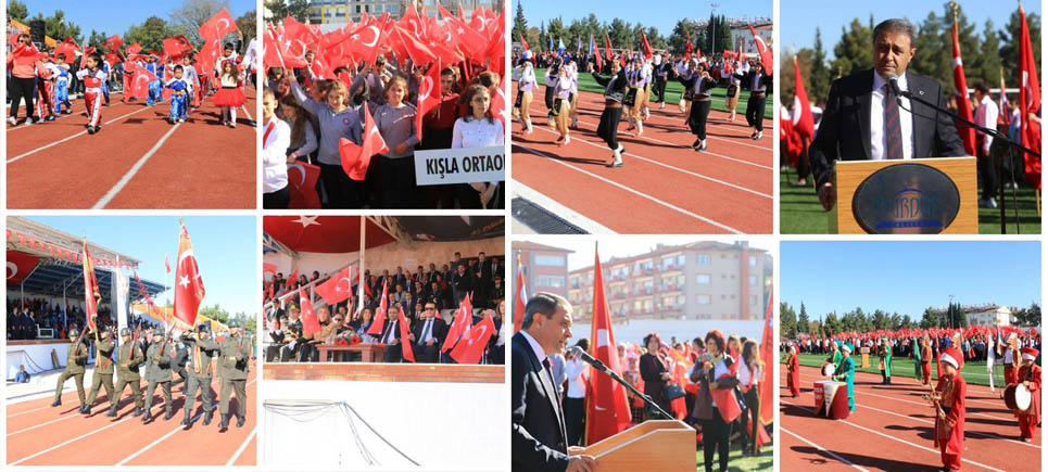 Burdur’da Cumhuriyet Bayramı coşkuyla kutlandı