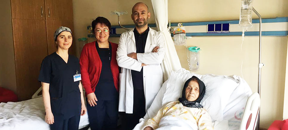 Burdur Devlet Hastanesi ‘nde yeni tedavi uygulaması