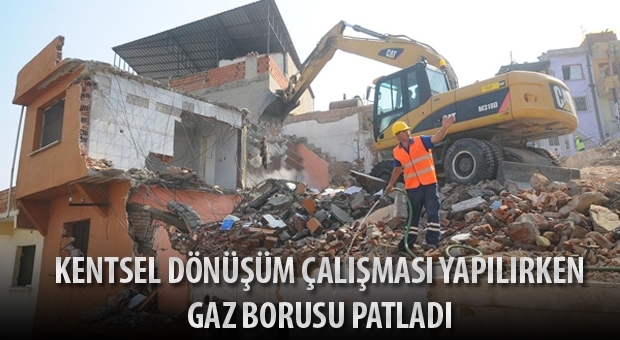 Doğalgaz Borusu Patladı