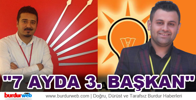”7 Ayda 3. Başkan”