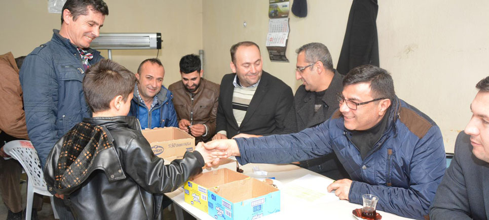 Burdur DSYB’ den Akören’ de 17 Aileye 80 Düve