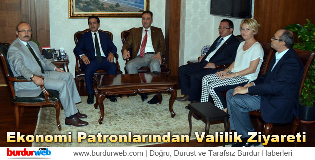 Ekonomi Patronlarından Valilik Ziyareti