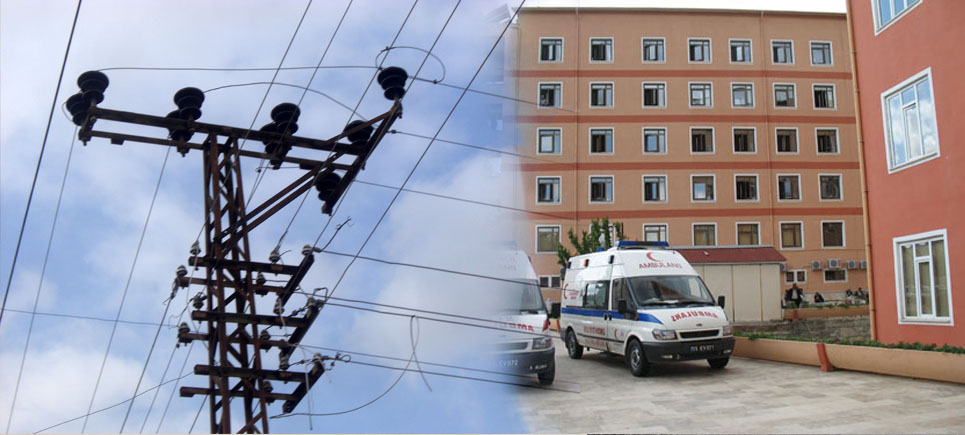 Genç işçi elektrik akımına kapıldı