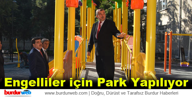 Engelliler için Park Yapıldı