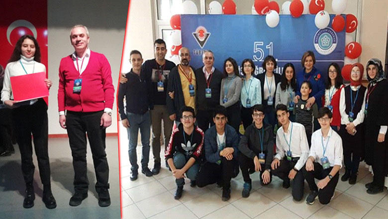 Ercan Akın Fen Lisesi TÜBİTAK Türkiye Finaline Gidiyor
