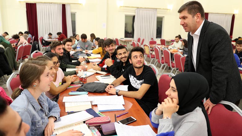 Başkan Ercengiz’den öğrencilere moral desteği