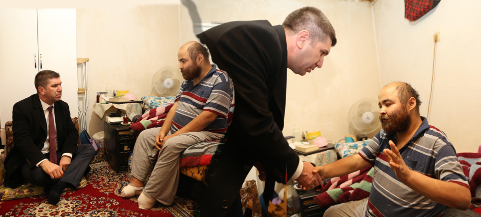 Başkan Ercengiz’den akülü sandalye