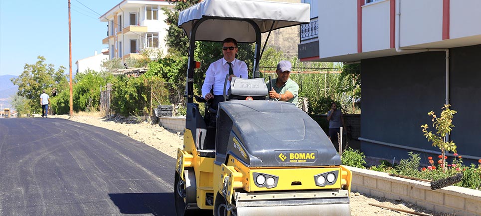 Burdur’da asfalt çalışmaları hızla devam ediyor