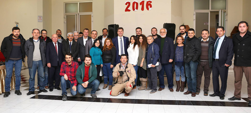 Başkan Ercengiz projeleri basınla paylaştı