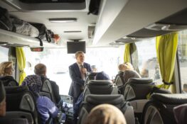 Başkan Ercengiz, Gazi ve Şehit yakınlarını uğurladı