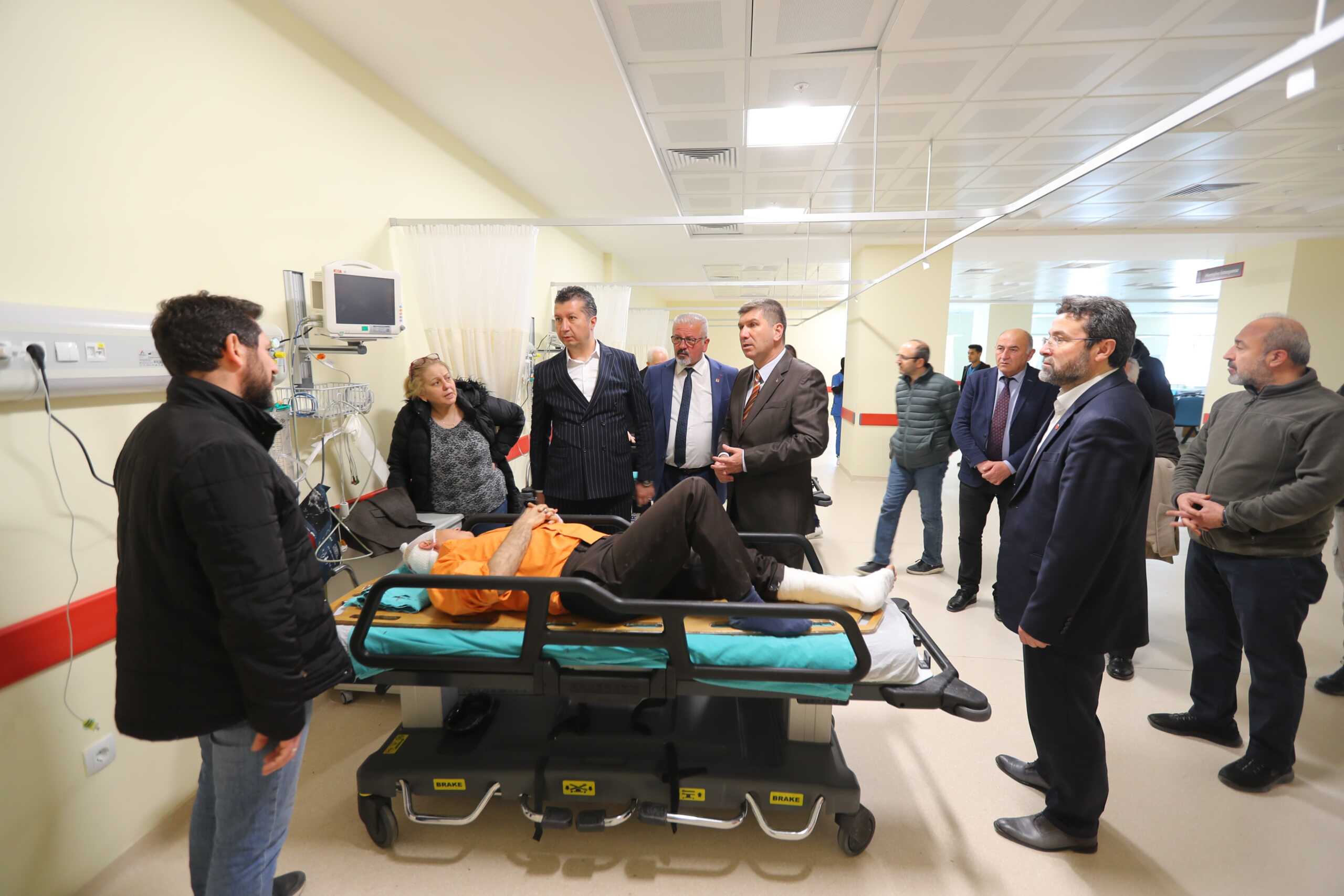 Saadet Partisi Burdur Belediye Başkan Adayı Adnan Ersan talihsiz kaza geçirdi