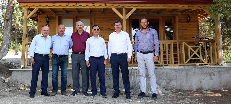 Başkan Ercengiz’den Kemer ilçe ziyareti