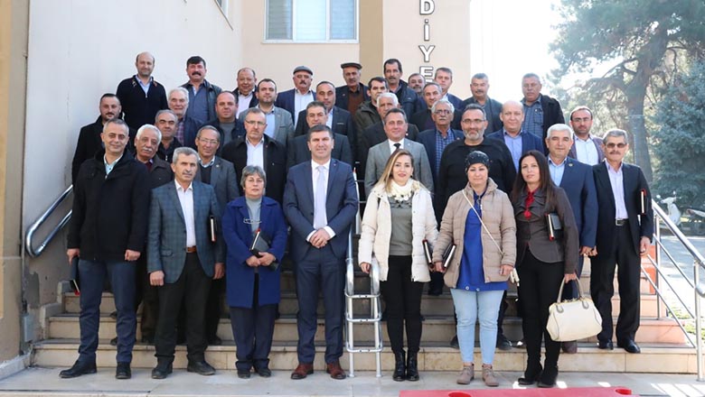 Başkan Ercengiz muhtarlarla bir araya geldi