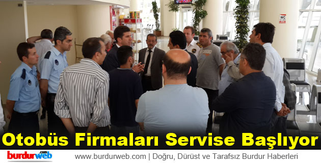 Otobüs Firmaları Servise Başlıyor