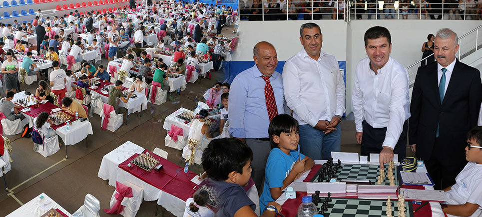 3. Burdur Gölü Uluslararası Satranç Turnuvası Başladı