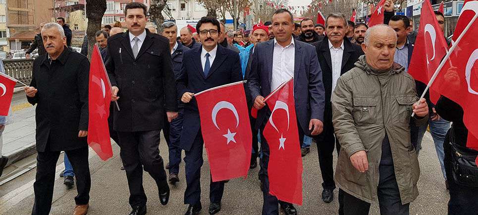 Burdur esnafından kahramanlara manevi destek