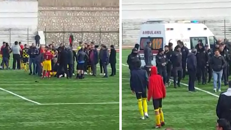 Esnafspor futbolcusu ölümden döndü