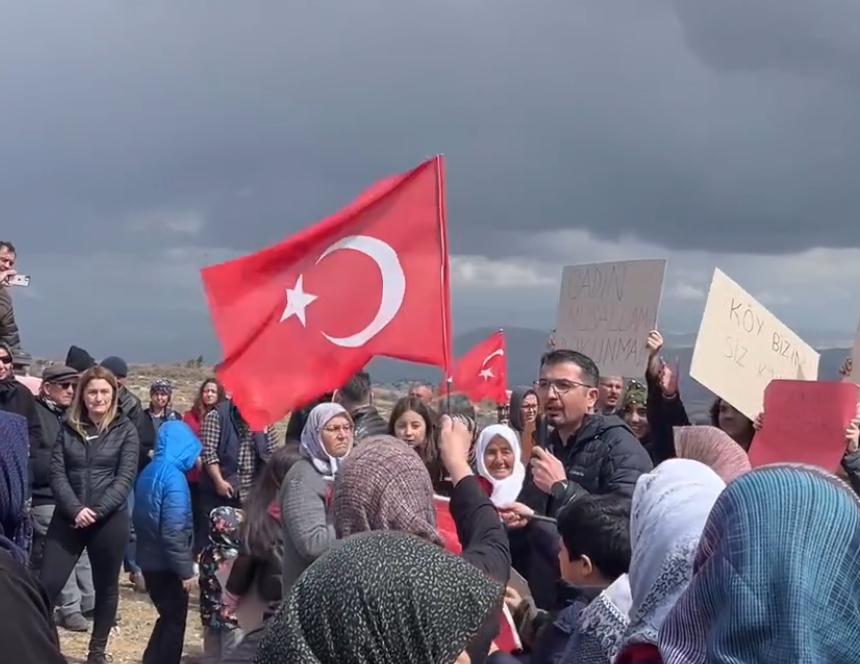 Mürseller Köyü’nden Biyokütle Santraline Karşı Protesto