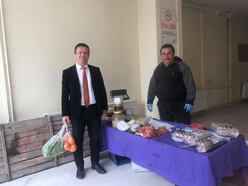 Başkan Selimoğlu’ndan ilk alışveriş