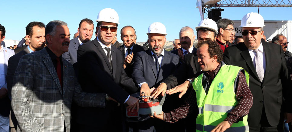 Fen İşleri Kampüsünün temeli atıldı