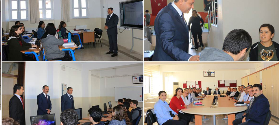 Vali Şıldak’tan Ercan Akın Fen Lisesine ziyaret