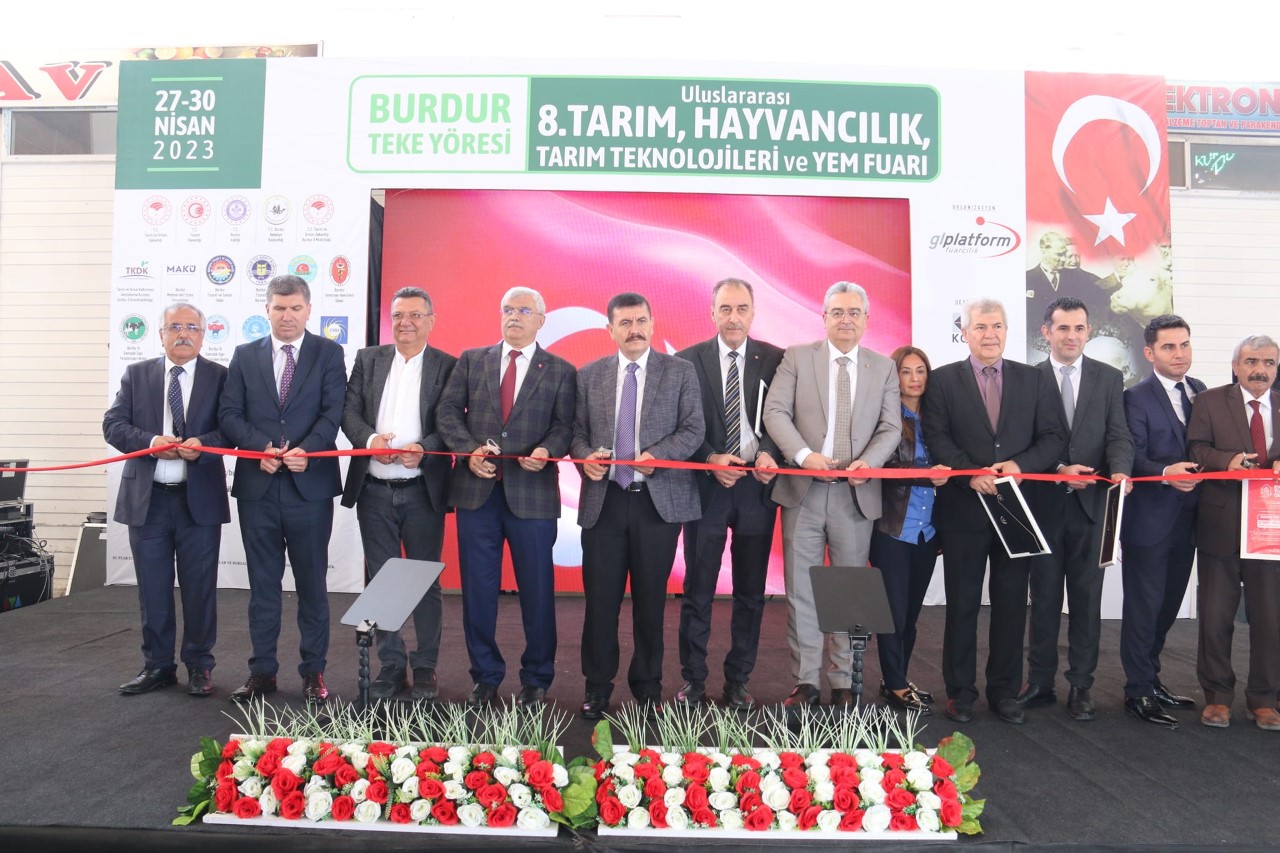 Burdur Fuarı törenle açıldı