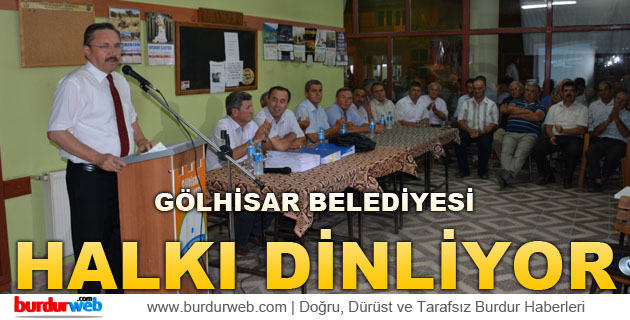 Gölhisar Belediyesi Halkı Dinliyor