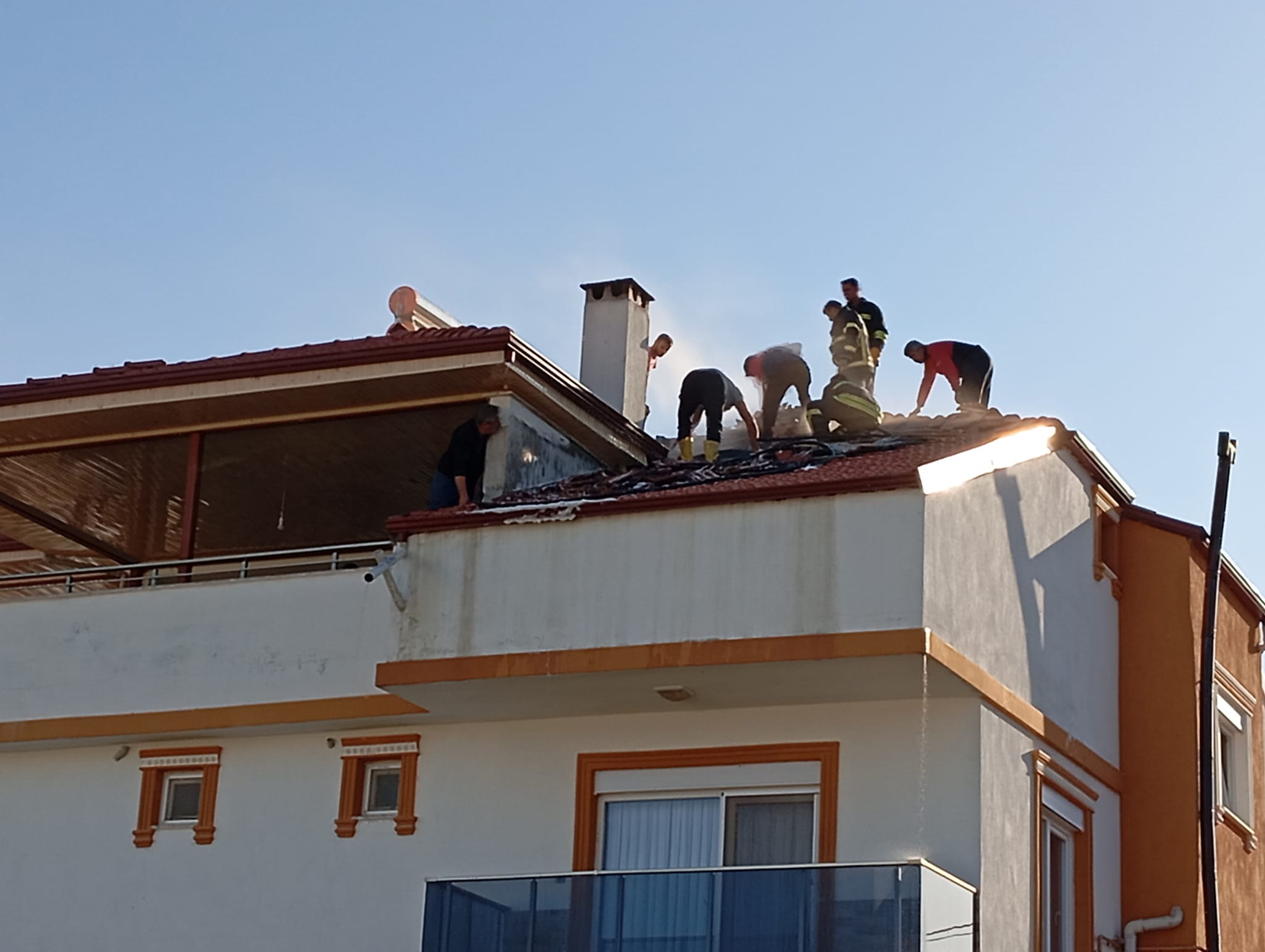 Gölhisar’da Ev Yangını