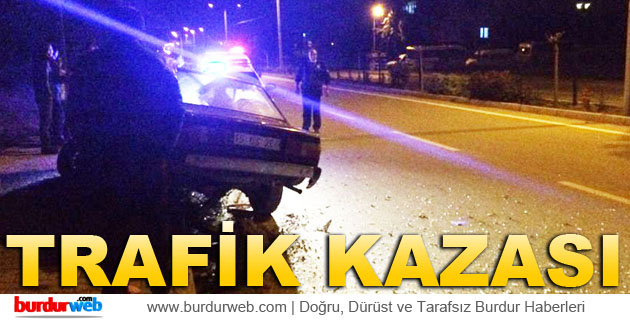 Alkollü Sürücüden Trafik Kazası
