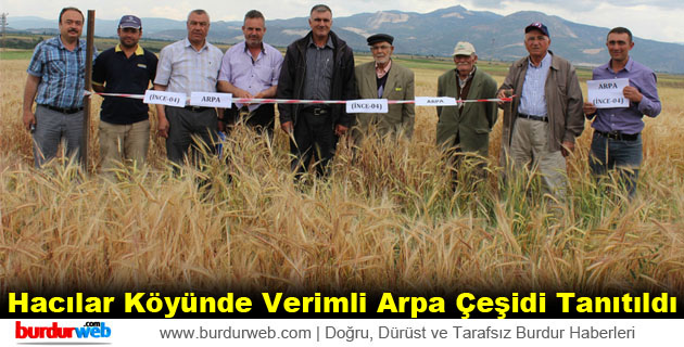 Hacılar Köyünde Verimli Arpa Çeşidi Tanıtıldı