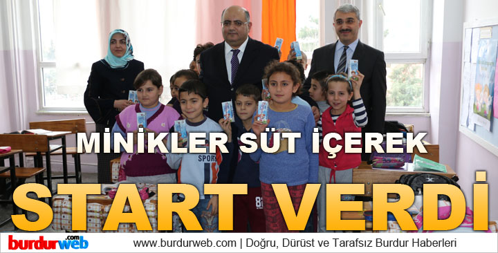 Minikler Süt İçerek Start Verdiler