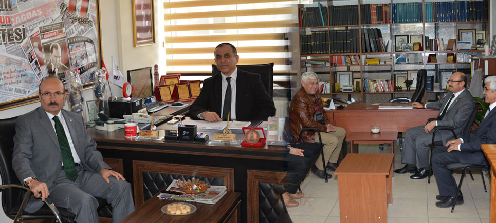 Vali Kürklü’den Basına Ziyaret Turu