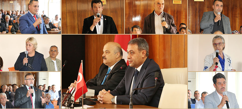 Vali Hasan Şıldak Muhtarlarla bir araya geldi