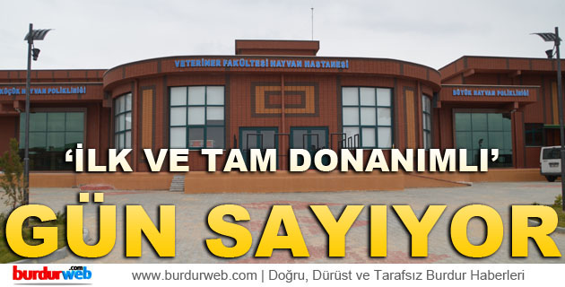 MAKÜ Hayvan Hastanesi Gün Sayıyor