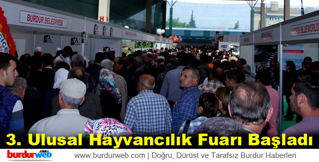 3. Ulusal Hayvancılık Fuarı Başladı