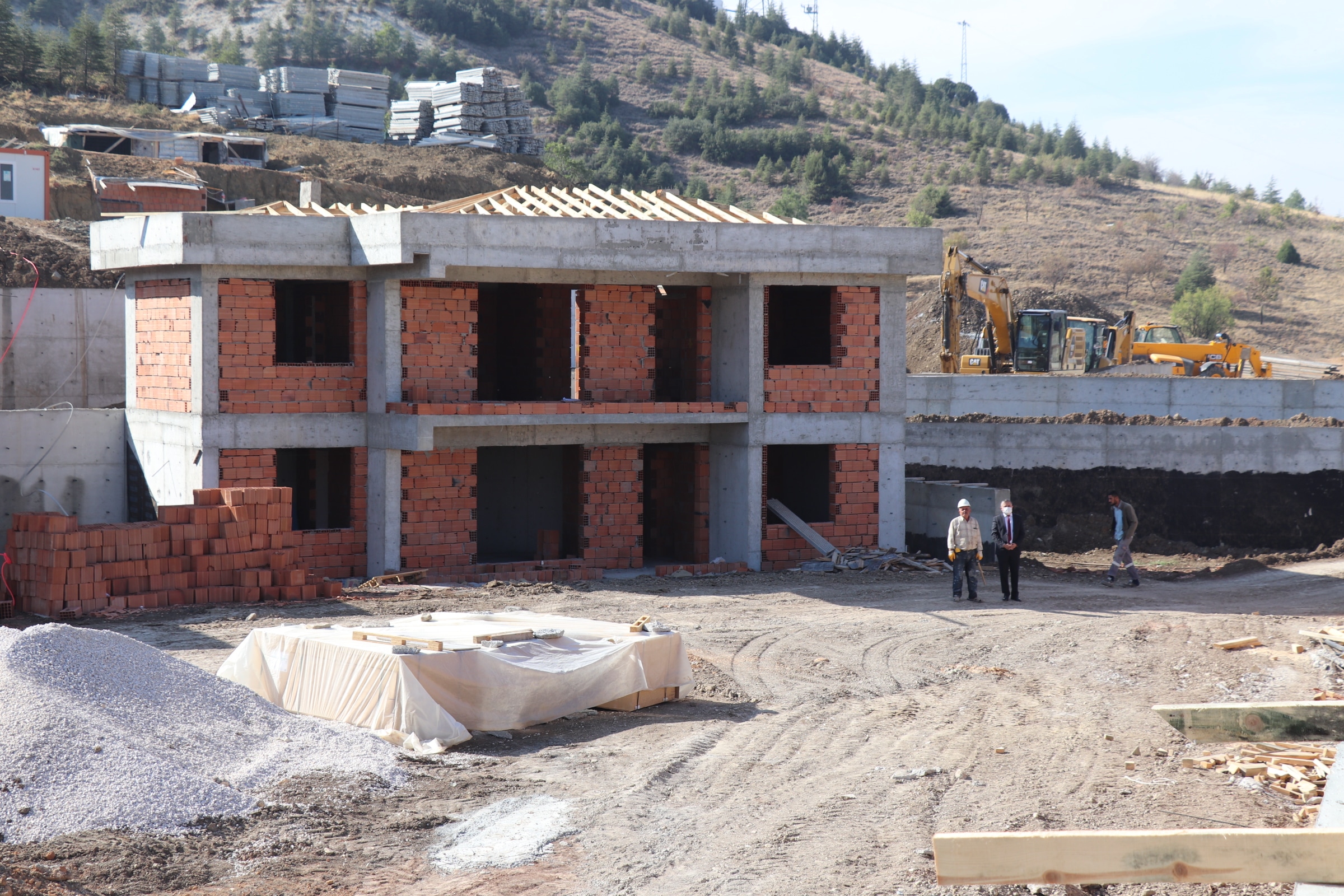 Yeni Huzur Evi inşaatı sürüyor