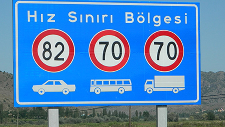 Antalya’da hız limitleri değişti