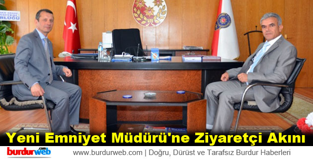 Yeni Emniyet Müdürü’ne Ziyaretçi Akını