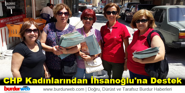 CHP Kadınlarından İhsanoğlu’na Destek