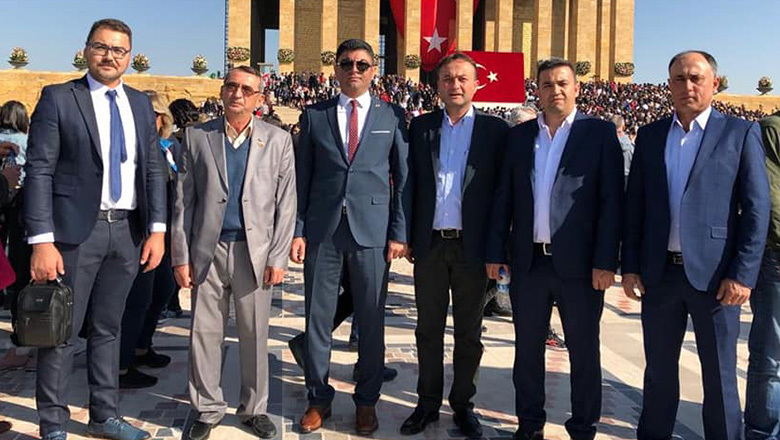 Başkan İlkay Güngör 10 Kasım’da Atamızın huzurunda