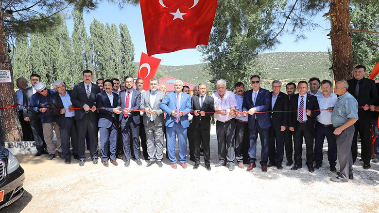 İlyas Köyü’nde Sosyal Tesis açılışı yapıldı