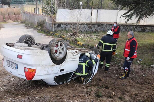 Isparta’da trafik kazası