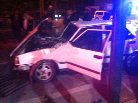 Isparta’da Trafik Kazası