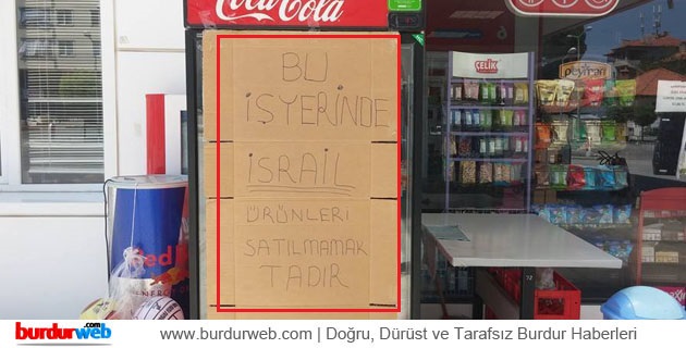 İsrail Markalarını Satmama Kararı