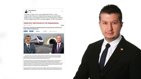 Başkan Akbulut’tan hızlı trenli yanıt