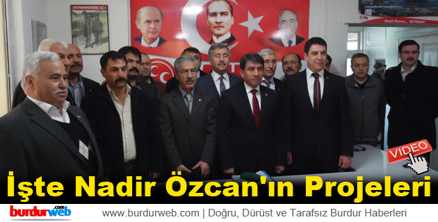 İşte Nadir Özcan’ın Projeleri